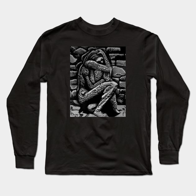 ASH: Claudia's Demise Long Sleeve T-Shirt by SaltyCult